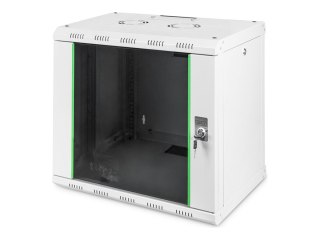 DIGITUS SoHoline DN-19 09-U - Szafa - do montażu na ścianie - szary, RAL 7035 - 9U - 19"