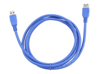 Gembird - Przedłużacz kabla USB - USB Typ A (M) do USB Typ A (F) - USB 3.0 - 1.8 m - odlewany - niebieski