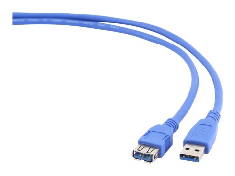 Gembird - Przedłużacz kabla USB - USB Typ A (M) do USB Typ A (F) - USB 3.0 - 1.8 m - odlewany - niebieski