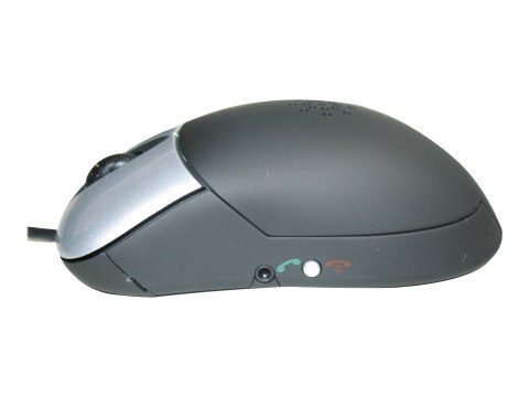 Gembird SKY-M1 - Mysz - optyczna - 3 przyciski - przewodowa - USB - czarny ze srebrnym