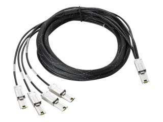 HPE - Kabel zewnętrzny SAS - 4 pasma - 26 pin 4x ekranowany Mini MultiLane SAS (SFF-8088) (M) do 26 pin 4x ekranowany Mini Multi