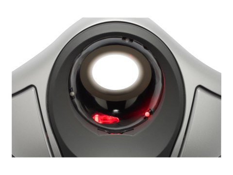 Kensington Orbit Optical Trackball - Manipulator kulkowy - prawo i leworęczna - optyczna - 2 przyciski - przewodowa - USB - sreb