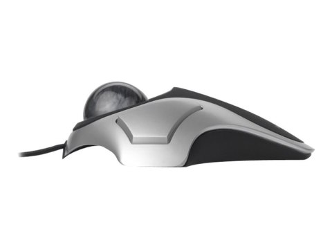 Kensington Orbit Optical Trackball - Manipulator kulkowy - prawo i leworęczna - optyczna - 2 przyciski - przewodowa - USB - sreb