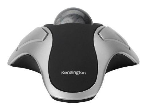 Kensington Orbit Optical Trackball - Manipulator kulkowy - prawo i leworęczna - optyczna - 2 przyciski - przewodowa - USB - sreb