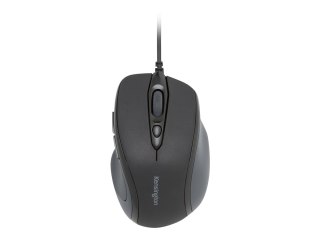 Kensington Pro Fit Mid-Size - Mysz - praworęczna - optyczna - 5 przyciski - przewodowa - USB - czarny