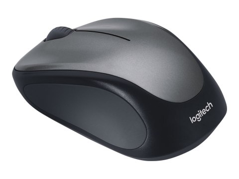 Logitech M235 - Mysz - praworęczna - optyczna - bezprzewodowa - 2.4 GHz - odbiornik bezprzewodowy USB - szary