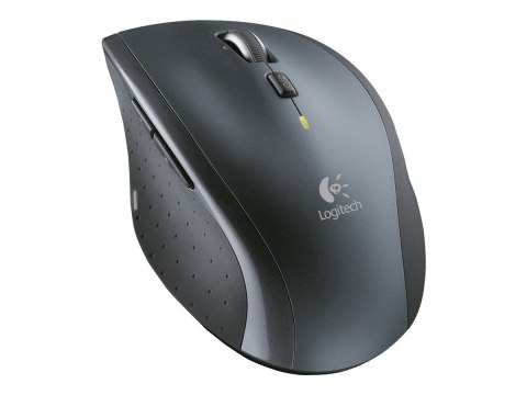 Logitech M705 - Mysz - praworęczna - laser - bezprzewodowa - 2.4 GHz - odbiornik bezprzewodowy USB - szary