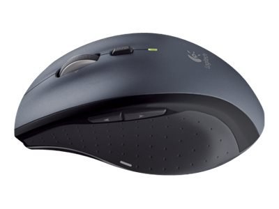 Logitech M705 - Mysz - praworęczna - laser - bezprzewodowa - 2.4 GHz - odbiornik bezprzewodowy USB - szary