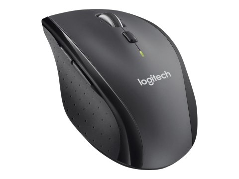 Logitech M705 - Mysz - praworęczna - laser - bezprzewodowa - 2.4 GHz - odbiornik bezprzewodowy USB - szary