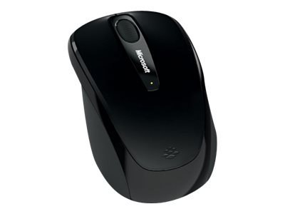 Microsoft Wireless Mobile Mouse 3500 - Mysz - prawo i leworęczna - optyczna - 3 przyciski - bezprzewodowa - 2.4 GHz - odbiornik 