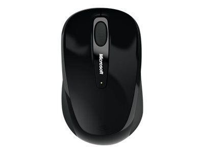 Microsoft Wireless Mobile Mouse 3500 - Mysz - prawo i leworęczna - optyczna - 3 przyciski - bezprzewodowa - 2.4 GHz - odbiornik 