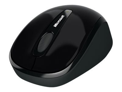 Microsoft Wireless Mobile Mouse 3500 - Mysz - prawo i leworęczna - optyczna - 3 przyciski - bezprzewodowa - 2.4 GHz - odbiornik 