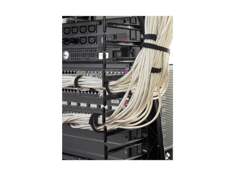 APC Cable Management - Zestaw zarządzania kablami do stojaka - czarny - dla P/N: NBWL0355A, SMX2000LVNCUS, SMX2KR2UX145, SMX3000