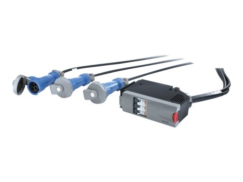 APC IT Power Distribution Module - Automatyczne odcięcie obwodu (moduł podłączany) - AC 400 V - trójfazowa - złącza wyjściowe: 3
