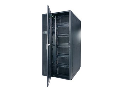 APC InRow SC System 1 50Hz 1PH, 1 NetShelter SX Rack 600mm, and Rear Containment - Układ chłodzenia klimatyzatora - czarny - 42U