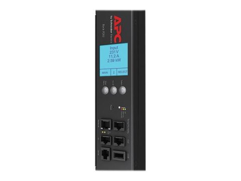 APC Metered-by-Outlet with Switching Rack PDU ZeroU 2G - Jednostka dystrybucji zasilania (montowany w stojaku) - AC 200/208/230 