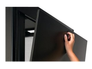 APC NetShelter SX Colocation 2 x 20U Enclosure with Sides - Stojak - czarny - 42U - 19" - dla P/N: SMTL1500RM3UC, SMTL1500RMI3UC
