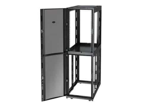 APC NetShelter SX Colocation 2 x 20U Enclosure with Sides - Stojak - czarny - 42U - 19" - dla P/N: SMTL1500RM3UC, SMTL1500RMI3UC