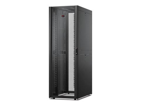 APC NetShelter SX Networking Enclosure with Sides - Stojak - czarny - 48U - 19" - Zgodność z TAA - dla P/N: SMT1000RM1U, SMT750R