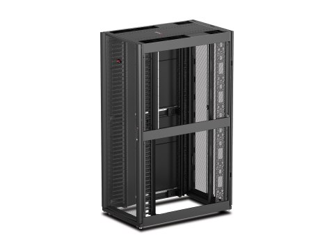 APC NetShelter SX Networking Enclosure with Sides - Stojak - czarny - 48U - 19" - Zgodność z TAA - dla P/N: SMT1000RM1U, SMT750R