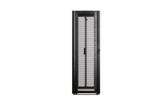 APC NetShelter SX Networking Enclosure with Sides - Stojak - czarny - 48U - 19" - Zgodność z TAA - dla P/N: SMT1000RM1U, SMT750R