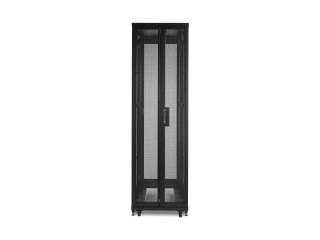 APC NetShelter SV - Stojak szafa - czarny - 48U - 19" - dla P/N: SMTL1500RM3UC, SMTL1500RMI3UC, SRT2200RMXLAUS, SRTL3KRM1UC, SRT