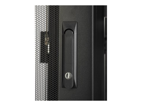 APC NetShelter SV - Stojak szafa - czarny - 48U - 19" - dla P/N: SMTL1500RM3UC, SMTL1500RMI3UC, SRT2200RMXLAUS, SRTL3KRM1UC, SRT