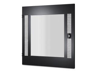 APC NetShelter WX - Drzwi stojaka - przednie - czarny - 13U - dla P/N: SCL500RM1U, SCL500RMI1U, SCL500RMI1UC, SCL500RMI1UNC, SMT