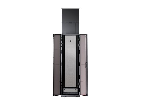 APC - Przewód wydechowy w szafie typu rack - czarny - dla P/N: AR3103, AR3103SP, AR3106SP, AR9300SP, AR9307SP, SRT1000RMXLI, SRT