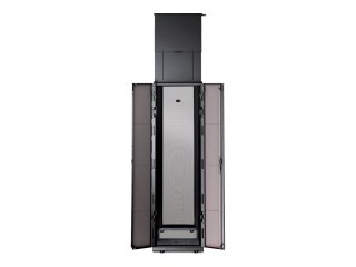 APC - Przewód wydechowy w szafie typu rack - czarny - dla P/N: AR3357X674, NBPD0160A, NBWL0355A, SMC1500I-2UC, SRT1000RMXLI, SRT