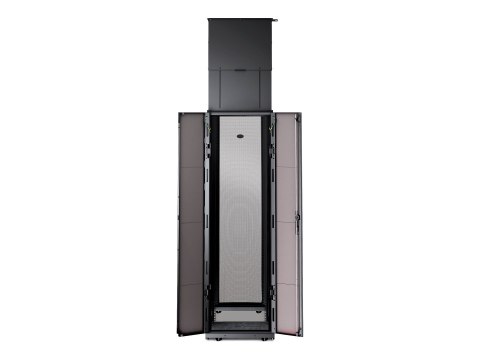 APC - Przewód wydechowy w szafie typu rack - czarny - dla P/N: AR3357X674, NBPD0160A, NBWL0355A, SMC1500I-2UC, SRT1000RMXLI, SRT