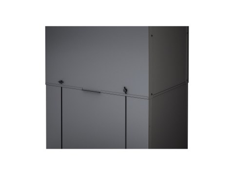 APC - Przewód wydechowy w szafie typu rack - czarny - dla P/N: AR3357X674, NBPD0160A, NBWL0355A, SMC1500I-2UC, SRT1000RMXLI, SRT