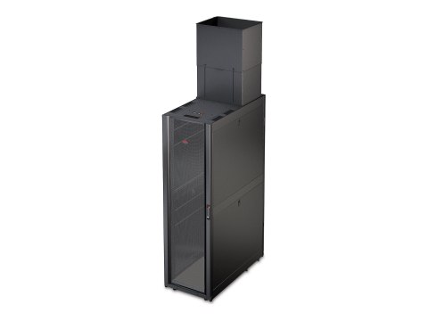 APC - Przewód wydechowy w szafie typu rack - czarny - dla P/N: AR3357X674, NBPD0160A, NBWL0355A, SMC1500I-2UC, SRT1000RMXLI, SRT