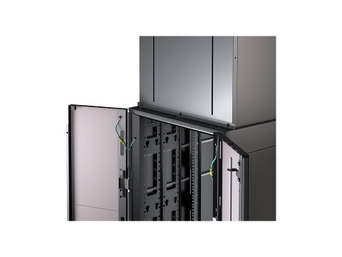 APC - Przewód wydechowy w szafie typu rack - czarny - dla P/N: AR3357X674, NBPD0160A, NBWL0355A, SMC1500I-2UC, SRT1000RMXLI, SRT