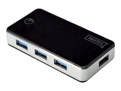 DIGITUS DA-70231 - Koncentrator - 4 x SuperSpeed USB 3.0 - stacjonarny