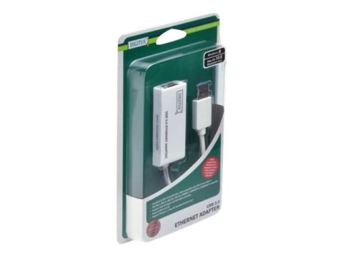 DIGITUS DN-3023 - Adapter sieciowy - USB 3.0 - Gigabit Ethernet