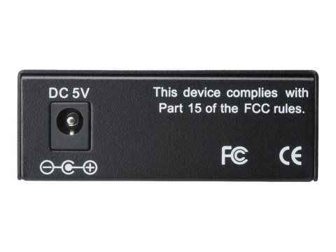 DIGITUS DN-82020-1 - Światłowodowy konwerter mediów - 100Mb LAN - 10Base-T, 100Base-FX, 100Base-TX - RJ-45 / SC wielomodowy - do