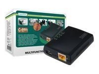 DIGITUS Multifunction Network Server DN-13020 - Serwer urządzeń - 100Mb LAN, USB 2.0
