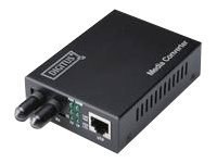 DIGITUS Professional DN-82110-1 - Światłowodowy konwerter mediów - 1GbE - 10Base-T, 1000Base-SX, 100Base-TX, 1000Base-T - RJ-45 