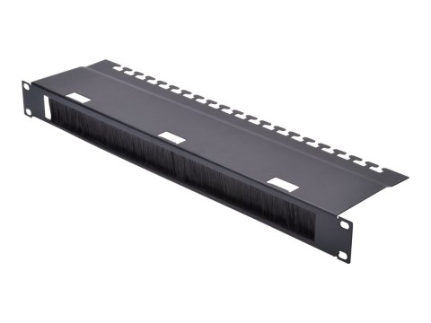 Digitus DN-19 ORG-3U-SW - Panel zarządzania kablami stojaka - czarny, RAL 9005 - 1U - 19"