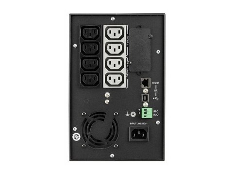 Eaton 5P 1550i - UPS - AC 160-290 V - 1100 wat - 1550 VA - RS-232, USB - złącza wyjściowe: 8