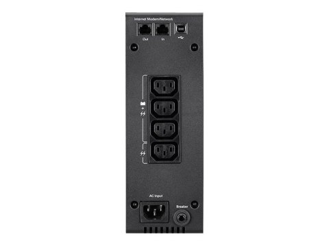 Eaton 5S 550i - UPS - AC 230 V - 330 wat - 500 VA - USB - złącza wyjściowe: 4 - czarny
