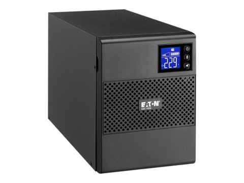 Eaton 5SC 1000i - UPS - AC 230 V - 700 wat - 1000 VA - RS-232, USB - złącza wyjściowe: 8 - czarny