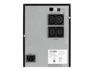 Eaton 5SC 500i - UPS - AC 230 V - 350 wat - 500 VA - RS-232, USB - złącza wyjściowe: 4 - czarny