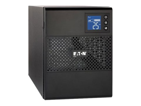 Eaton 5SC 750 - UPS - AC 120 V - 525 wat - 750 VA - RS-232, USB - złącza wyjściowe: 6 - czarny