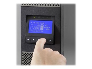 Eaton 9PX 9PX6KIBP - UPS (montowany w szafie rack / zewnętrzny) - AC 200/208/220/230/240 V - 5400 wat - 6000 VA - RS-232, USB - 