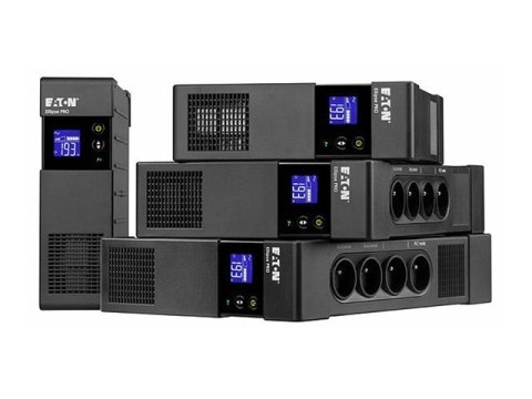 Eaton Ellipse PRO 1200 - UPS - AC 230 V - 750 wat - 1200 VA - 7 Ah - USB - złącza wyjściowe: 8 - 2U - 19"