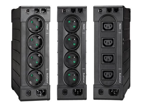 Eaton Ellipse PRO 1600 - UPS - AC 230 V - 1000 wat - 1600 VA - 9 Ah - USB - złącza wyjściowe: 8 - 2U - 19"