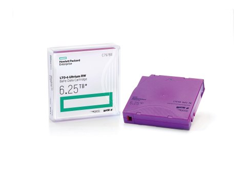 HPE Ultrium RW Data Cartridge - LTO Ultrium 6 6.25 TB - purpurowy - dla StoreEver 6250, LTO-6, MSL2024, MSL4048, MSL8096; StoreE