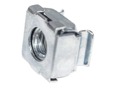 Intellinet Cage Nut Set, 50 Pack - M6 Nuts, Bolts and Washers, Suitable for Network Cabinets/Server Racks, Plastic Storage Jar, 